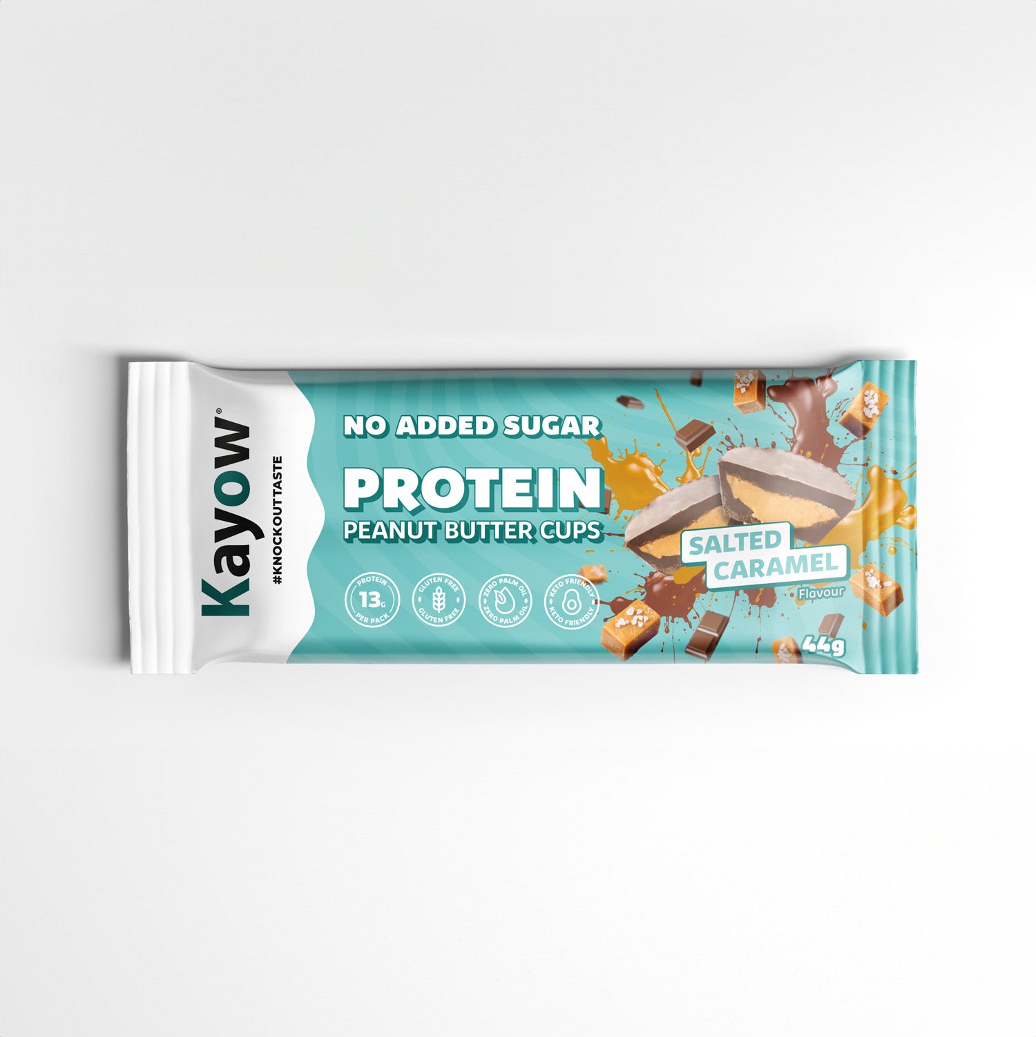 No Added Sugar Protein Peanut Butter Cups Milk Chocolate Salted Caramel