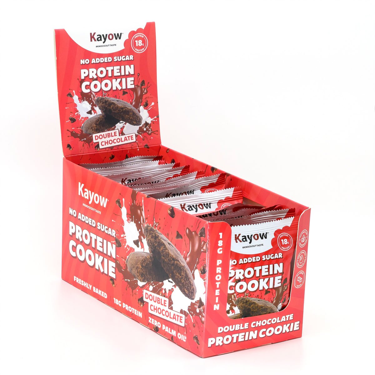No Added Sugar Protein Cookies Double Chocolate Chip