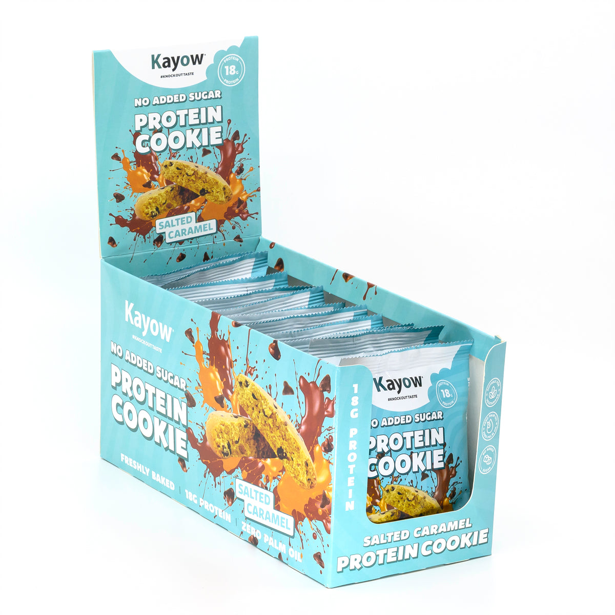 No Added Sugar Protein Cookies Salted Caramel