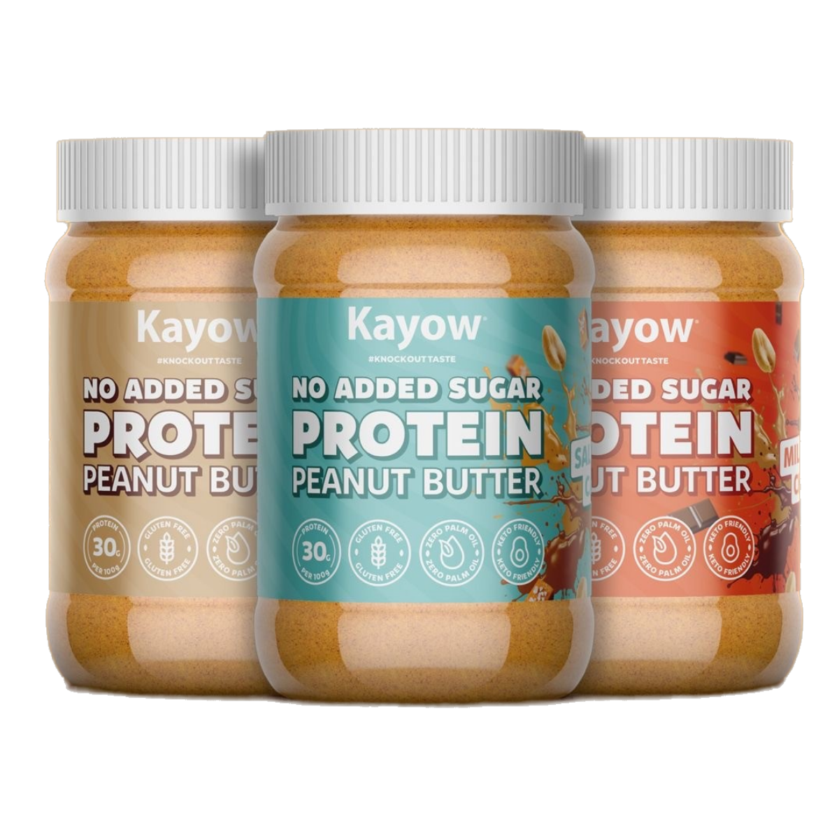 No Added Sugar Protein Peanut Butter Variety Pack